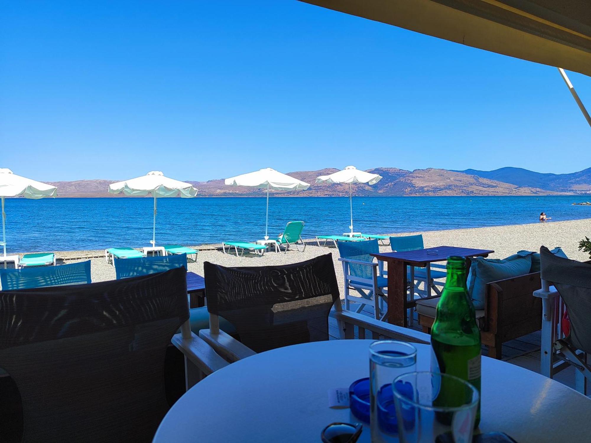 Holiday House With Sea View In Skala Polichnitos Skala Polichnitou エクステリア 写真