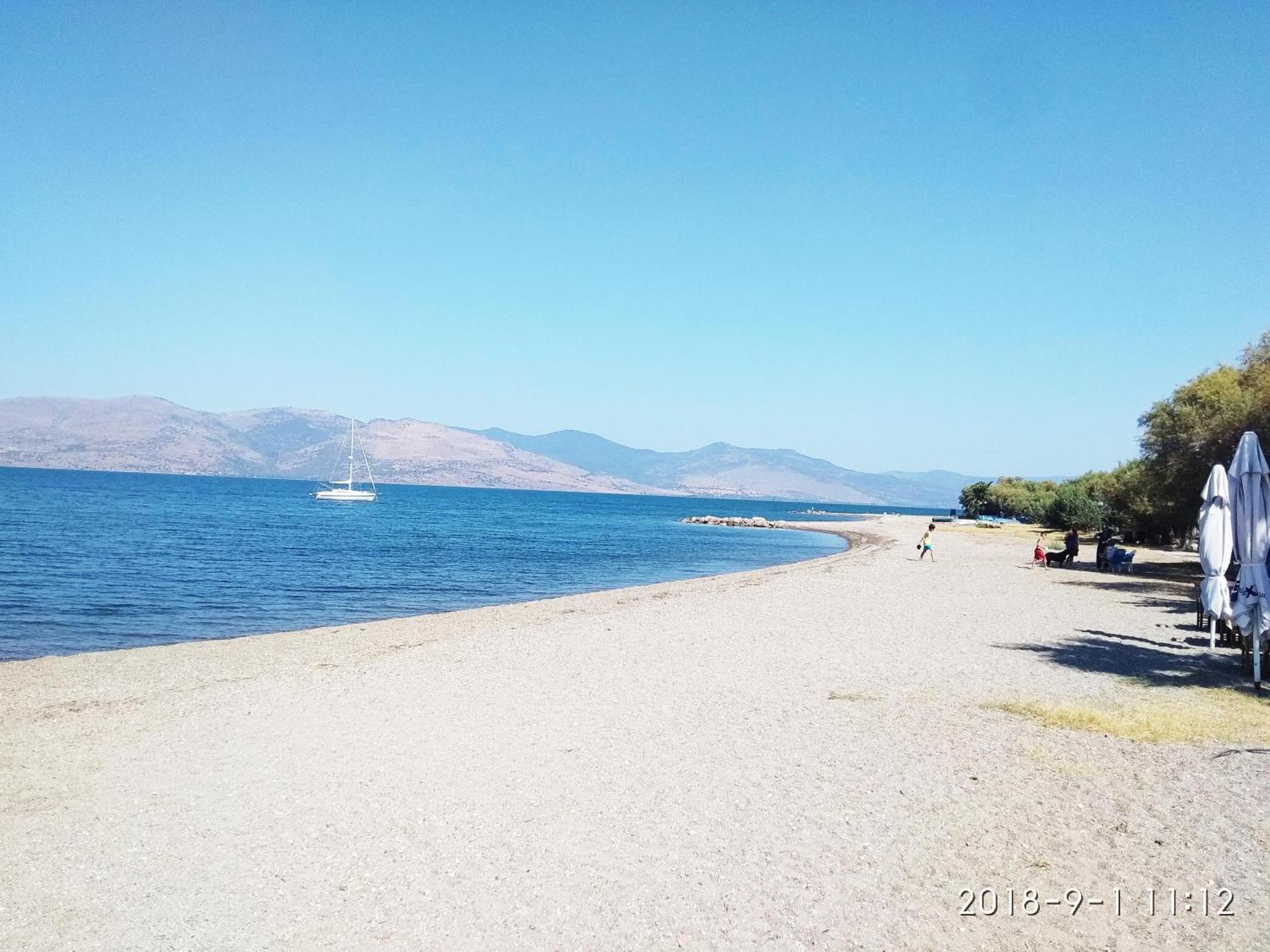 Holiday House With Sea View In Skala Polichnitos Skala Polichnitou エクステリア 写真