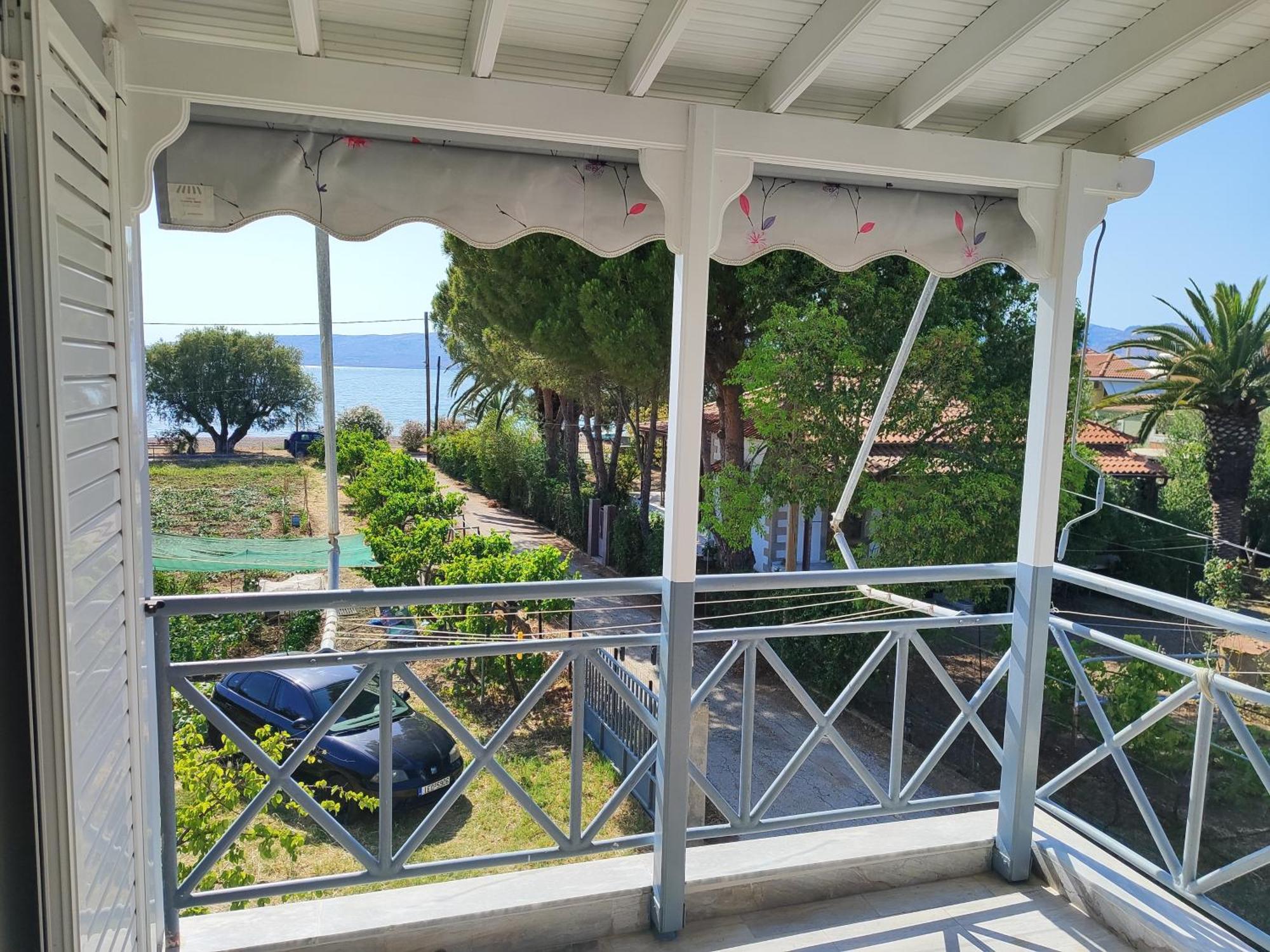 Holiday House With Sea View In Skala Polichnitos Skala Polichnitou エクステリア 写真